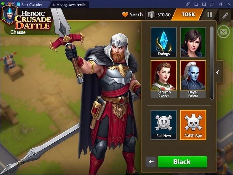 Deep hero customization options Hero customization screen